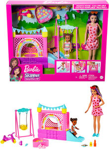 Barbie Legesæt Barnepige Hoppeborg