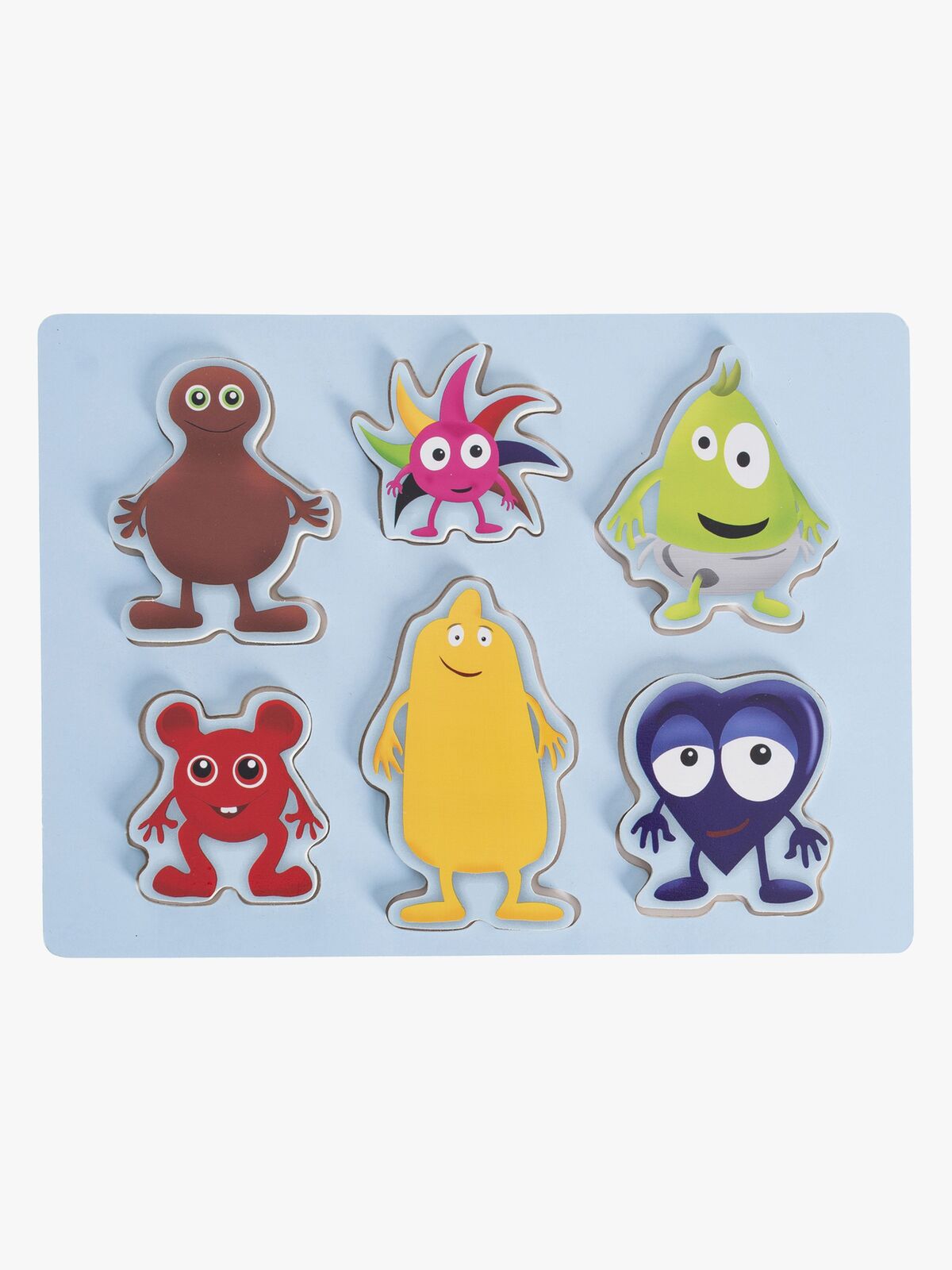 Babblarna Formpuslespil 6 Figurer