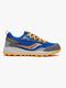 Saucony Peregrine Kids Shield Træningssko, Blue/Orange