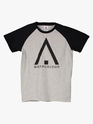 Wearcolour Rag T-Shirt, Grey Melange