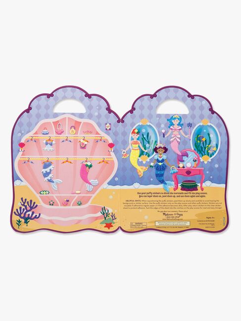 Melissa & Doug Klistermærkebog Havfruer 65 Stk.