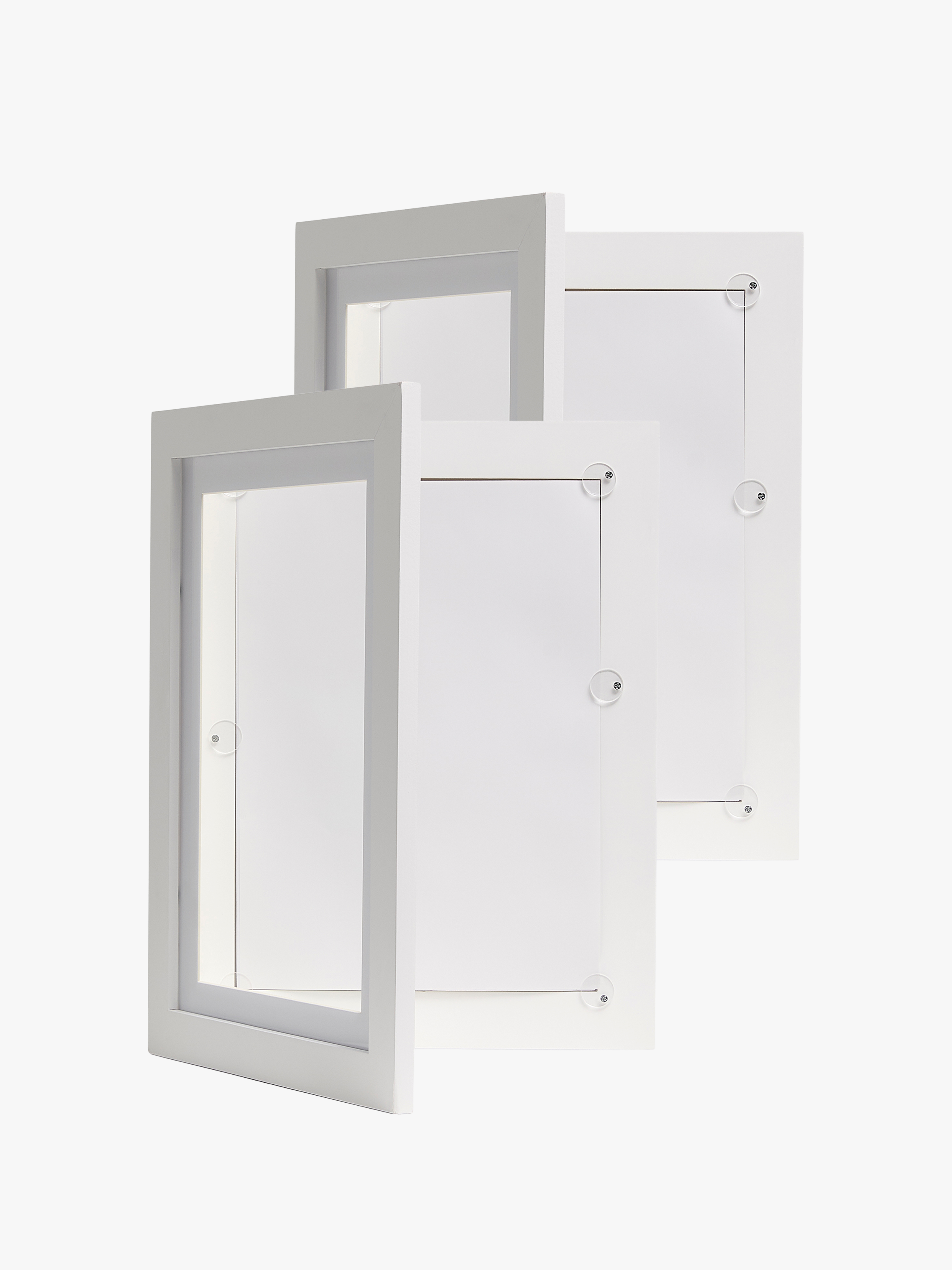 Minitude OLIVER Ramme 2-pack 100 Ark A3, Hvid, Bilderamme til tegninger