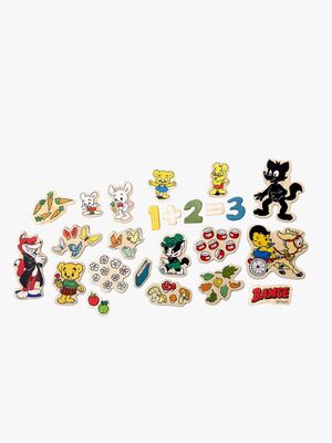 Bamse Magnet Tal og Figurer