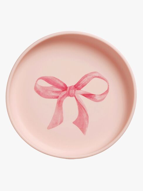 Elodie Tallerken Sæt Silikone, Rosy Bow