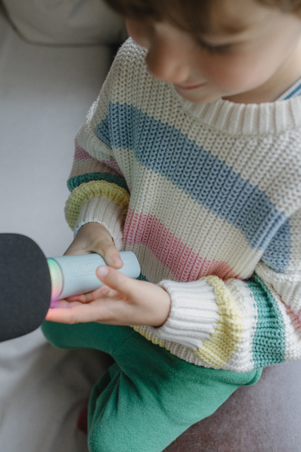 Kidywolf KIDYMIC Karaokemikrofon All-in-One, Grøn