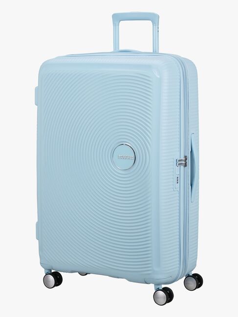 American Tourister Soundbox Spinner Kuffert 97L, Pastel Blue