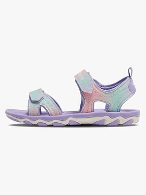 Hummel Glitter Jr Sandaler, Multi Color Pink
