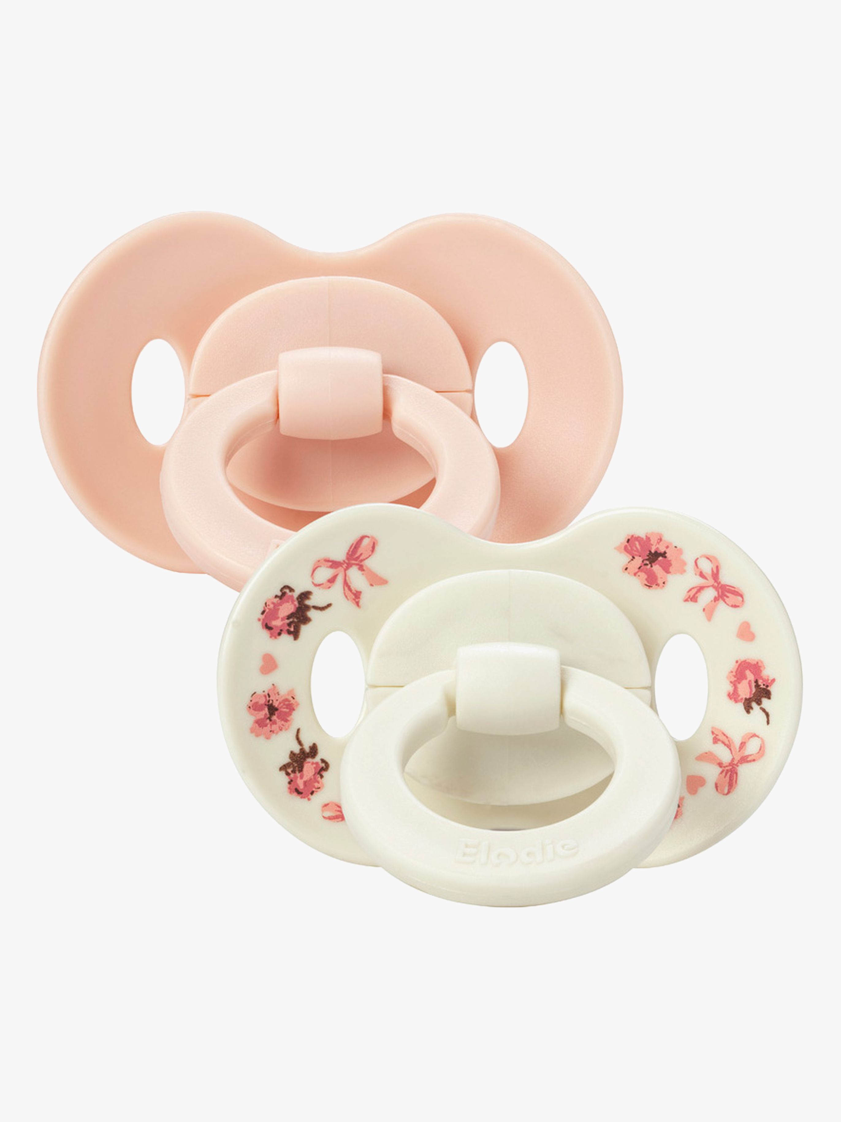 Elodie Details Binky Bundle Sut 0-6m Silikone 2-pak, Petit River Rose