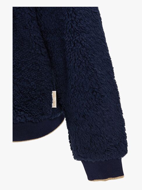 Petite Chérie Atelier Vienna Fleecetrøje, Black Iris