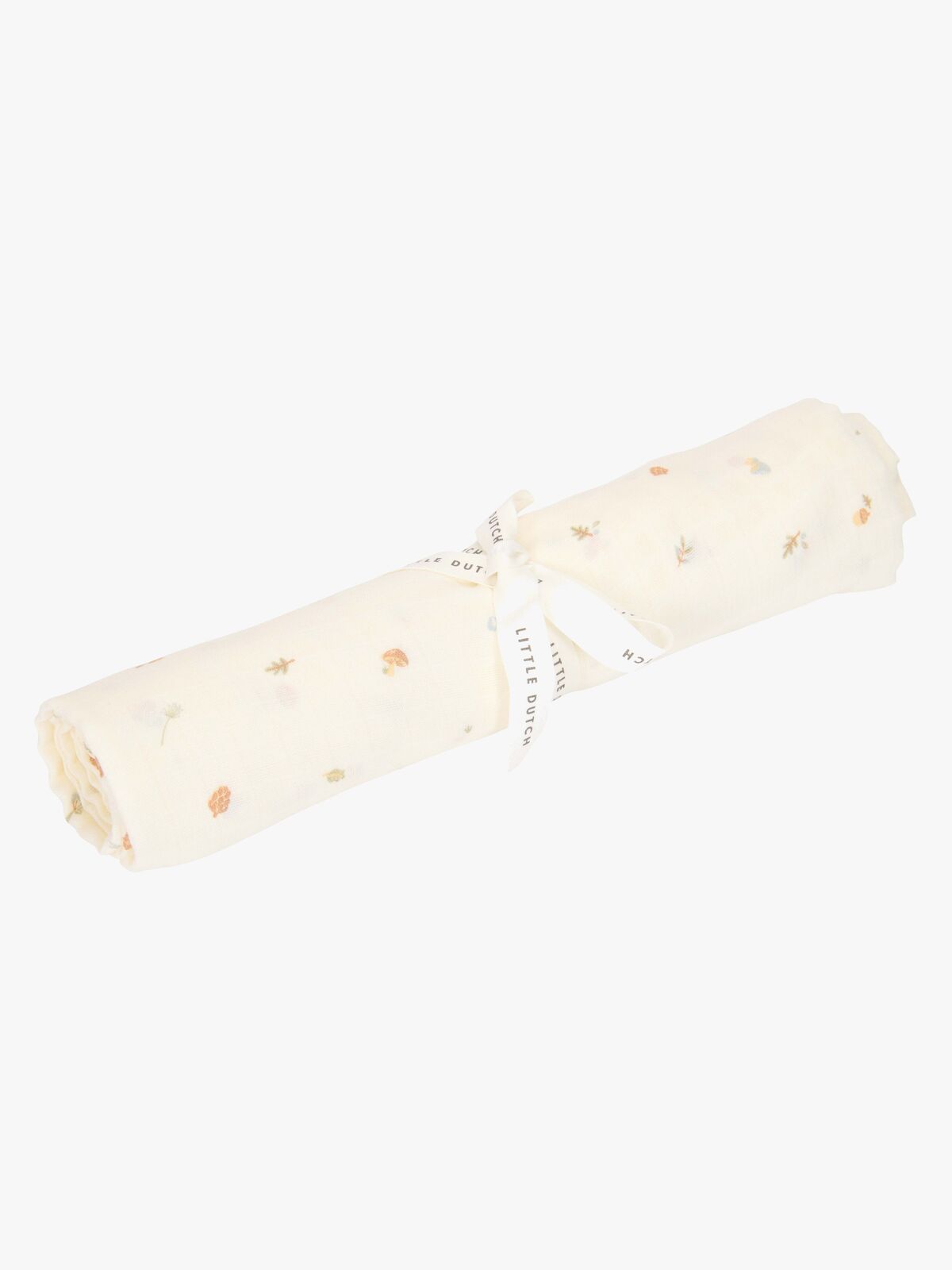 Little Dutch Forest Treasures Tæppe/ Stofble i Musselin, Hvid