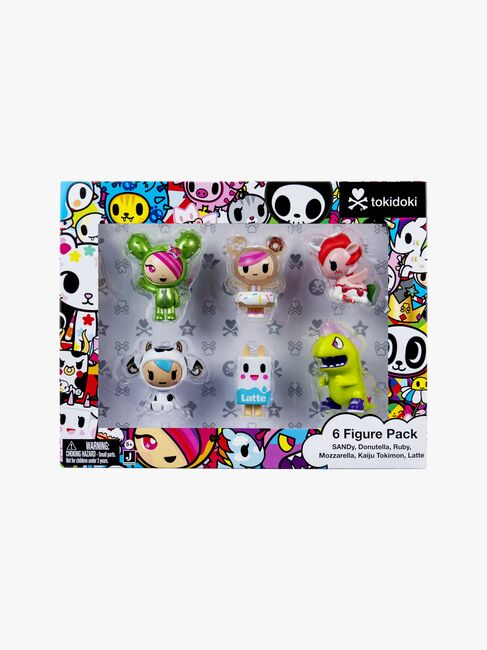 Tokidoki Mystery Figursæt 6-pak