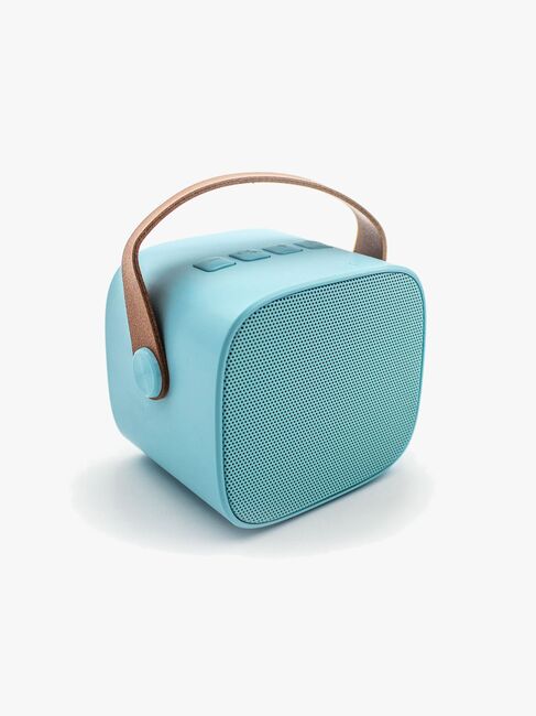 Lalarma Bluetooth-højttaler med Trådløs Mikrofon, Blå