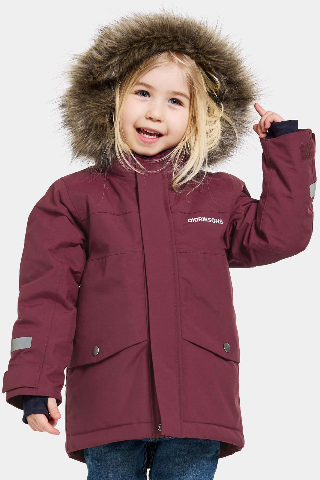 Didriksons Bjärven Vinterjakke, Rusty Wine