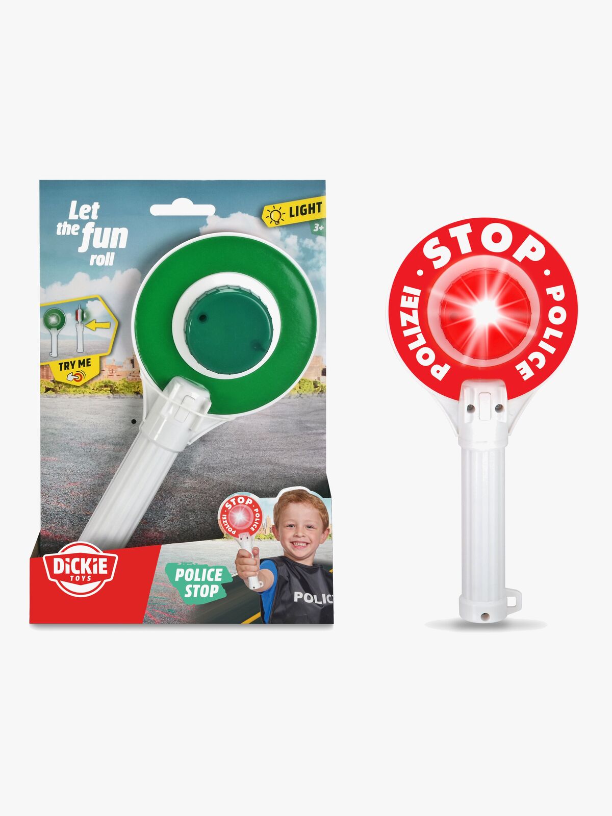Dickie Toys Politi Stopskilt