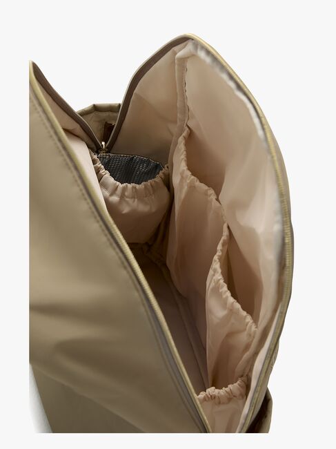 Pelicare Quilted Pusletaske Rygsæk, Beige