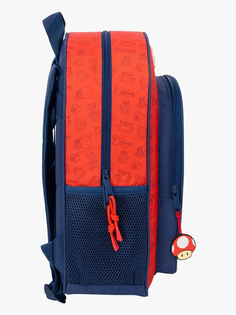 Super Mario Junior Rygsæk 15L Trick, Mørkeblå/Rød