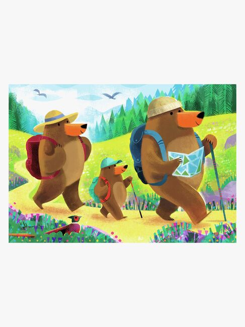 Ravensburger Bjørnefamilien Puslespil 2x24 Brikker