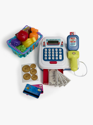 Cloudberry Castle Kasseapparat med Lys- og Lydeffekter, Hvid