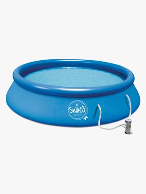 Swing Pools poolsæt 366x84 cm, Blå
