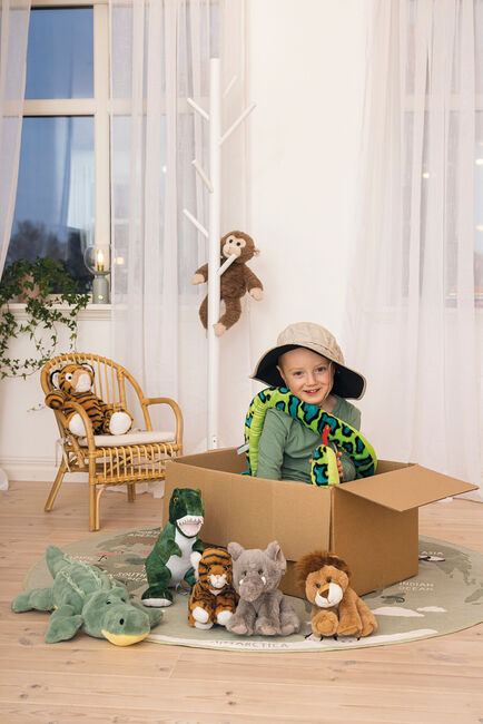 Teddykompaniet Bamse Jungle Kidz Elefant 20 cm