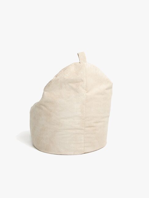 Furini Yoko Sækkestol Velour, Lys beige