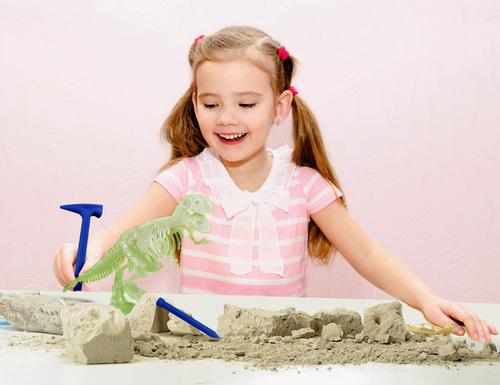 Toyrock Steam Fossil-sæt T-rex Glow In The Dark