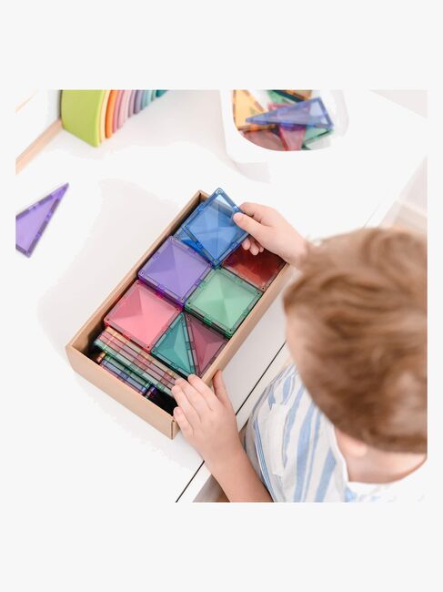 Connetix Magnetiske Byggeklodser Pastel Startsæt 64 Dele