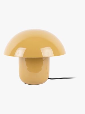 PresentTime Fat Mushroom Bordlampe, Honey Yellow