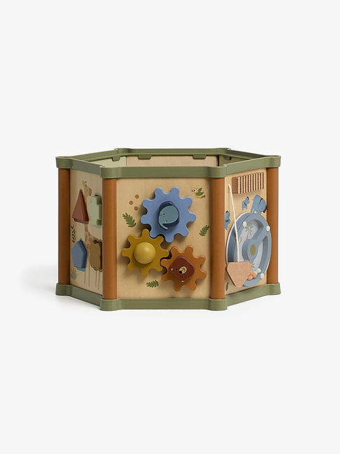 Alice & Fox Aktivitetslegetøj Heksagon Safaridyr