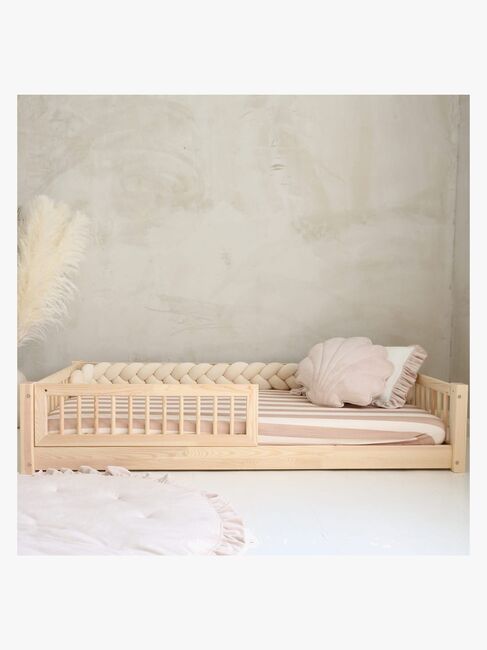 Minitude LEWIS Junior-/Montessori-seng 80x160, Natur