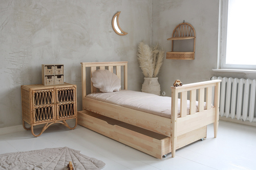 Minitude ETHAN Seng 90x200, Natur