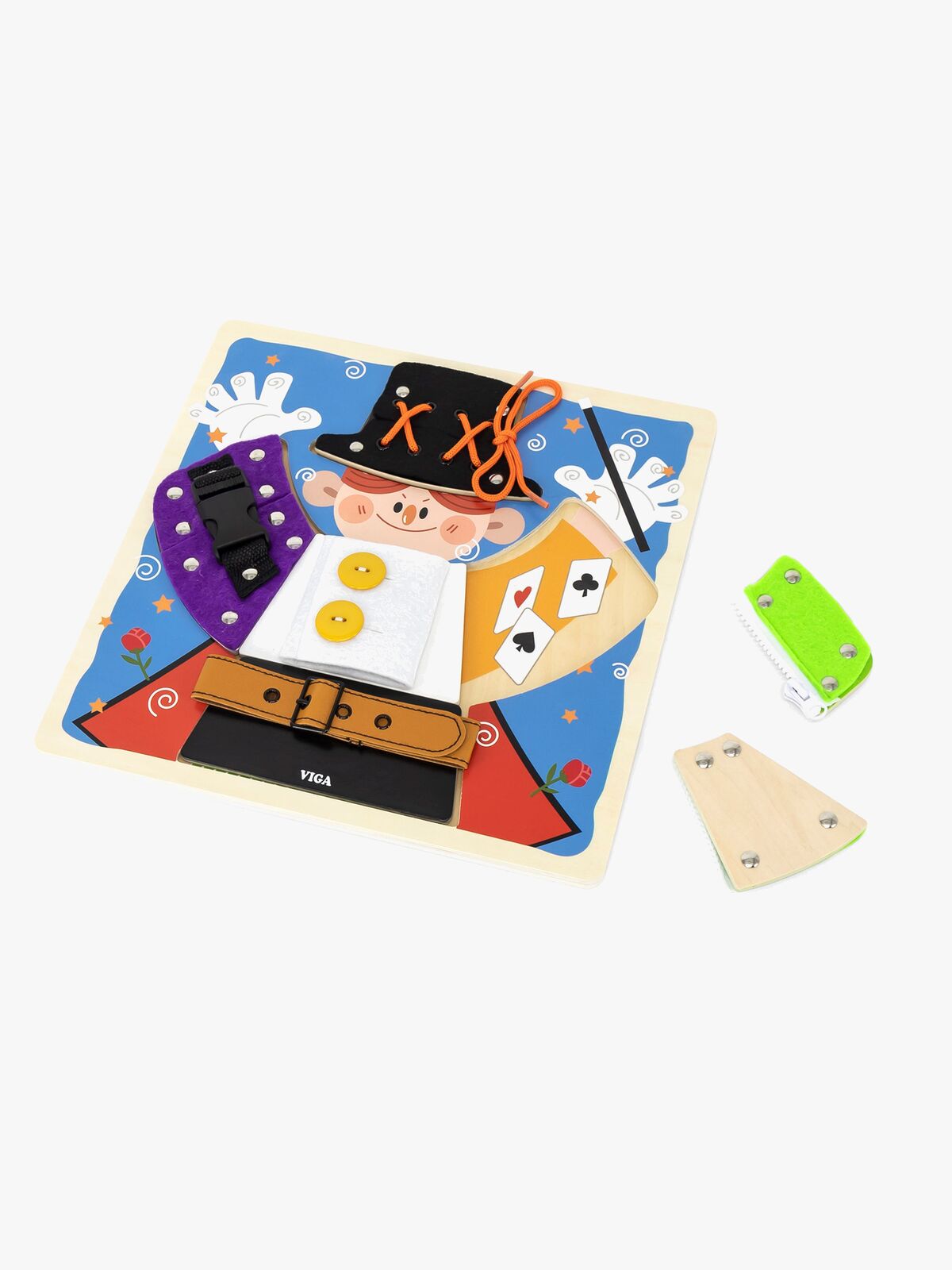 VIGA Aktivitetstavle Klæd Din Tryllekunstner På