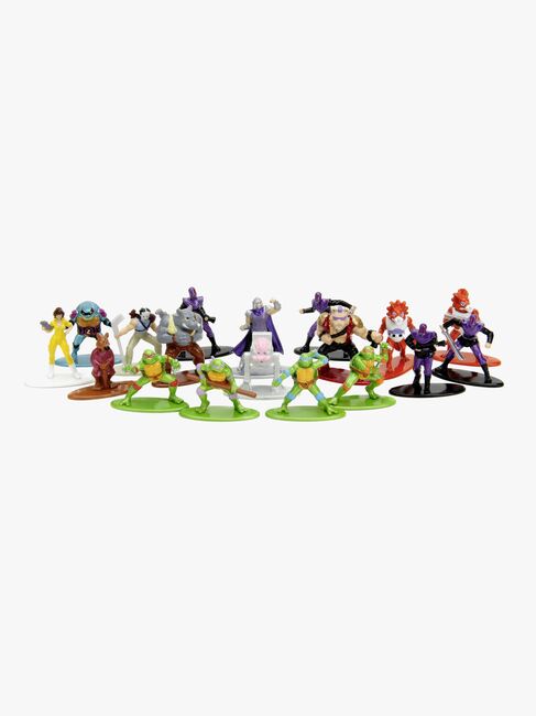 Jada Toys Turtles Nano Figursæt Wave 1 18 Stk.