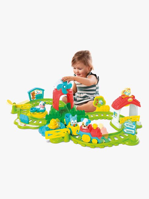 Clementoni Baby Interaktiv Tog med Bondegårdsdyr