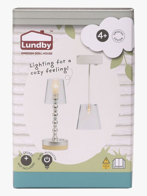 Lundby Dukkehustilbehør Gulvlampe og Loftslampe