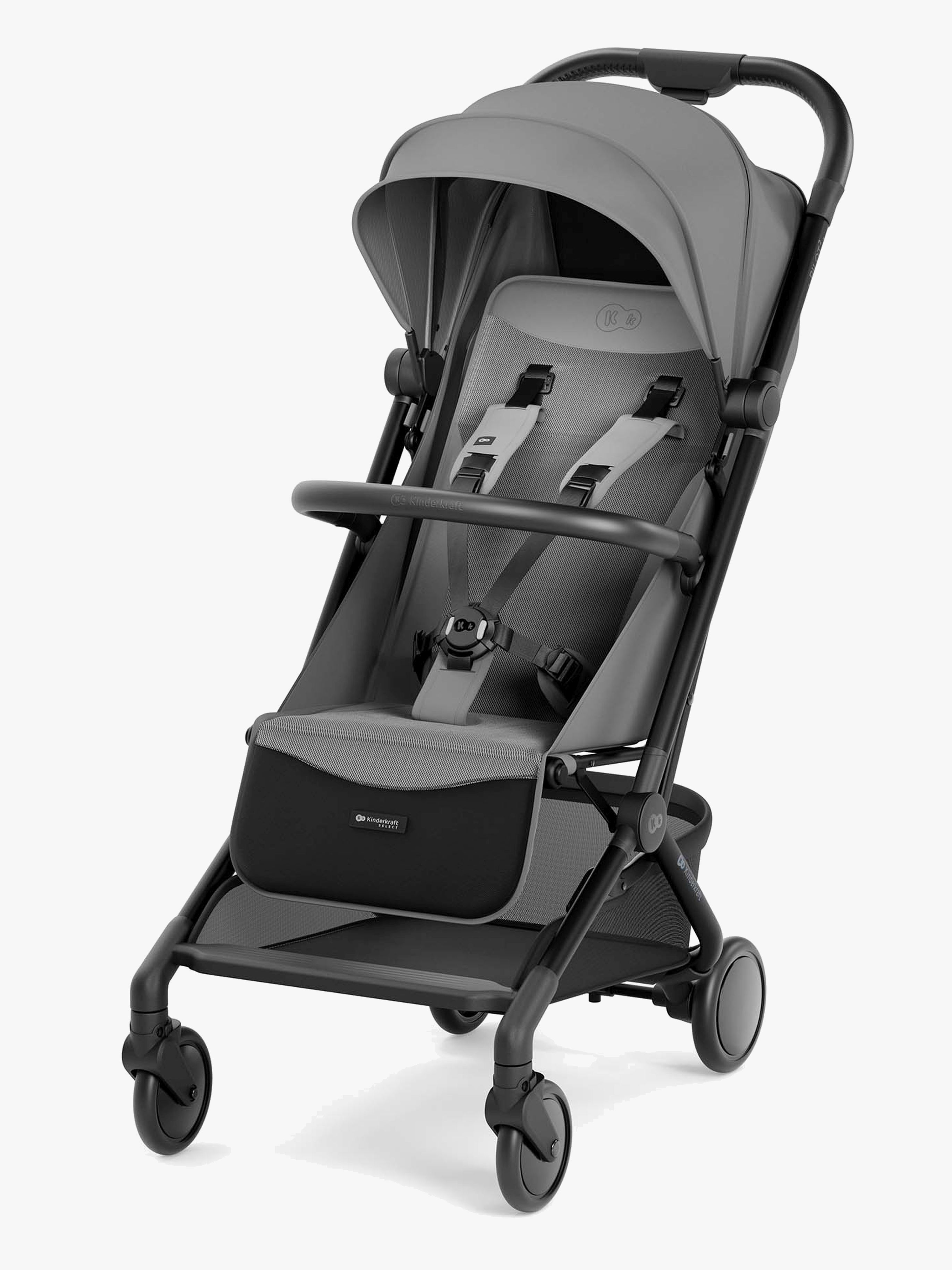 Kinderkraft PILOT 2 Klapvogn, Platinum Gray