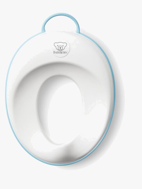 BabyBjörn Toiletsæde til Børn, Hvid/Turkis