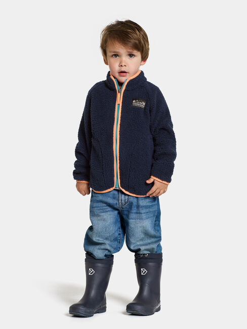 Didriksons Gibbs Fleecetrøje, Navy