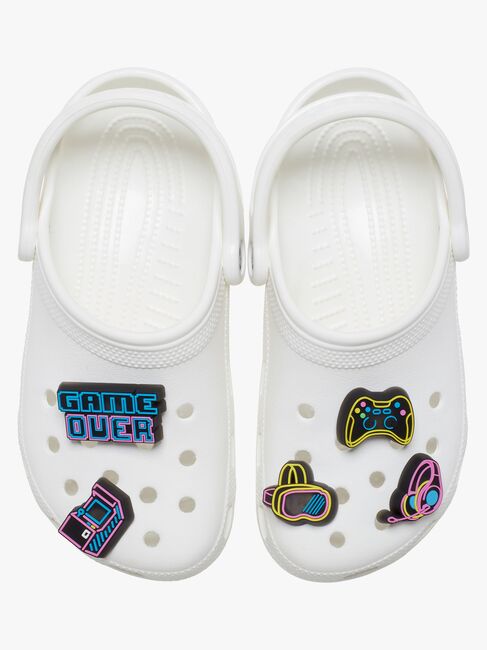 Crocs Jibbitz Lights Up Neon Gamer 5-pak