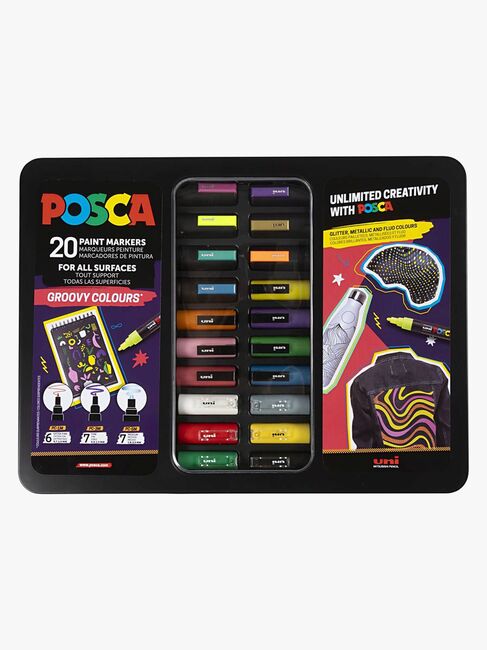 Posca Tuschpenne i Etui 20 Stk.