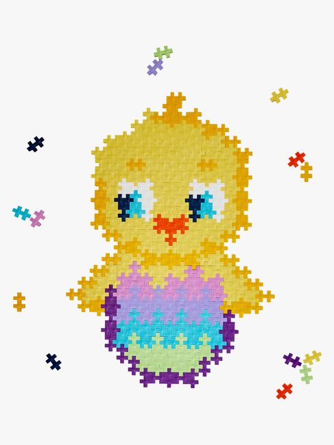 Plus-Plus Puzzle By Numbers Chick Byggesæt 250 Dele