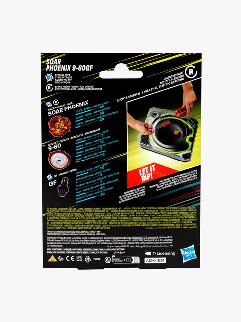 Beyblade X Soar Phoenix Deluxe String Launcher Sæt