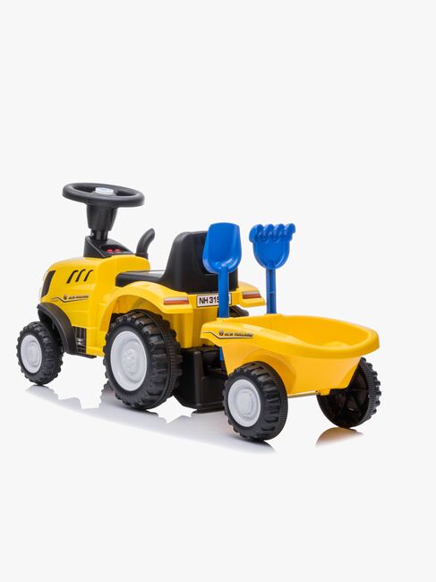 New Holland Gåbil med Trailer, Gul