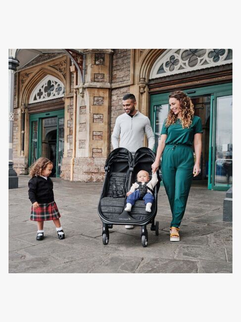 Baby Jogger City Tour 2 Søskendevogn, Pitch Black