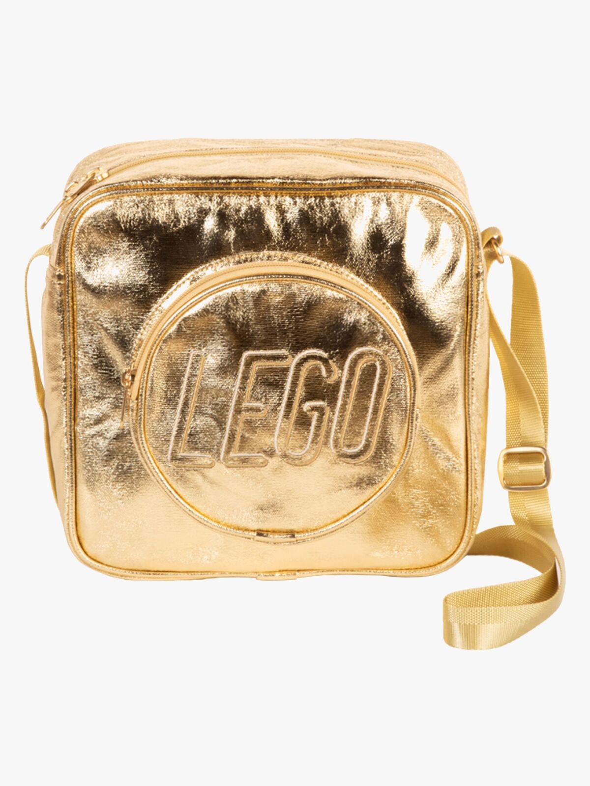 LEGO® Brick Skuldertaske 8,5L, Guldfarvet