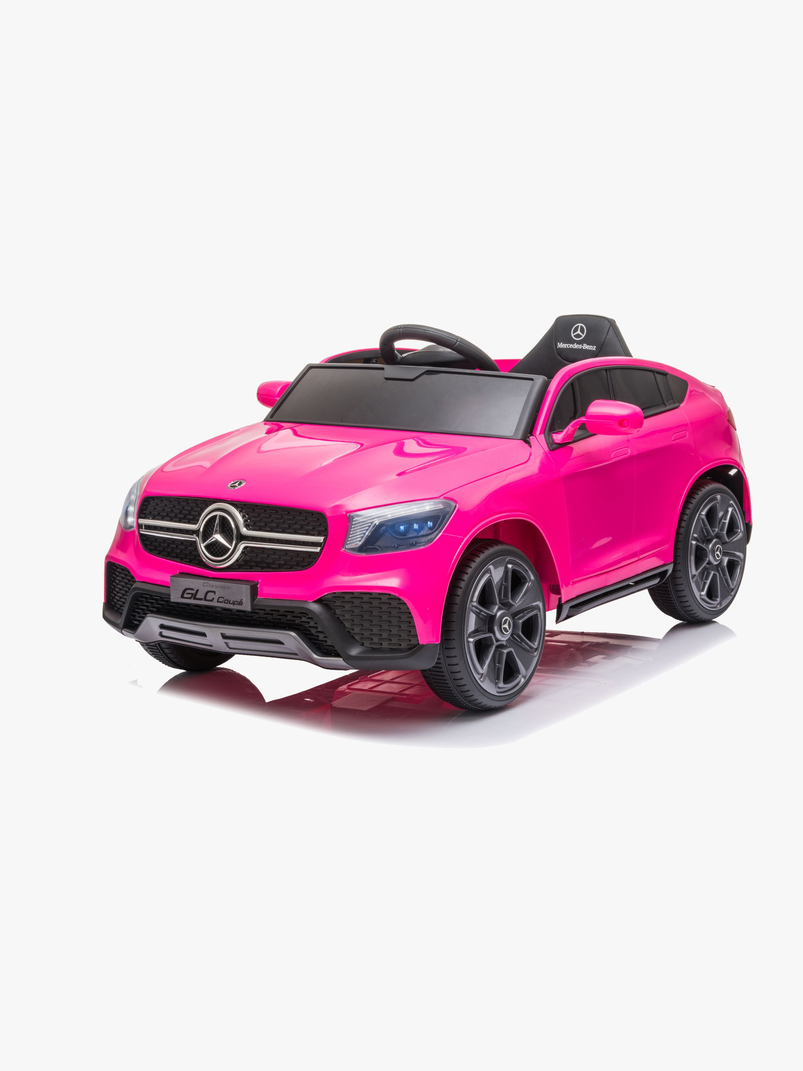 Mercedes GLC Coupe Elbil, Pink, Køretøjer til børn