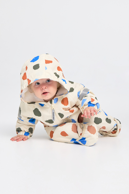 Nordbjörn Valdez Babyflyverdragt, Bone White