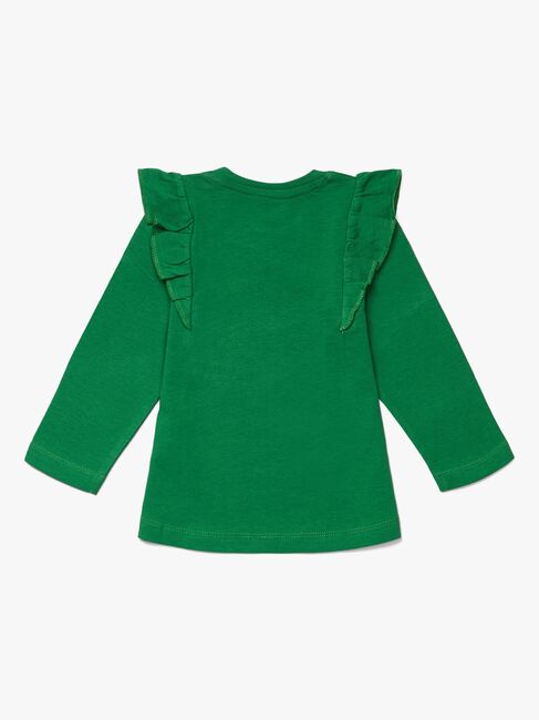Luca & Lola Top Merry Pugbaby, Green