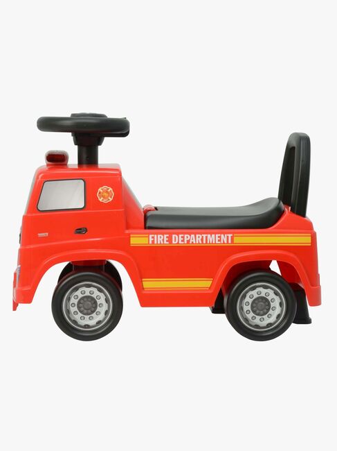 Milly Mally Mercedes-Benz Actros Ride on Brandbil, Rød