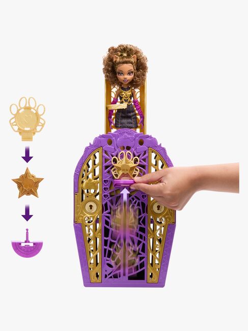 Monster High Skulltimate Secrets Dukke Clawdeen